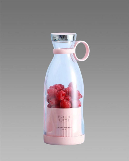 Mini Mixer Grinder Bottle – Portable USB Blender for Juice & Shakes